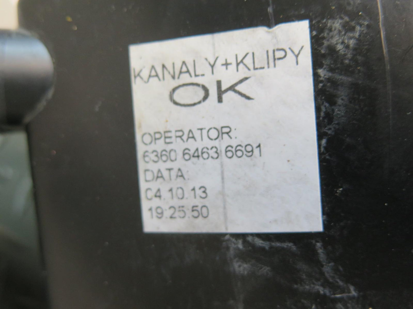 2014-2017 Maserati Ghibli M157 SQ4 Rear Power Distribution Fuse Relay Box