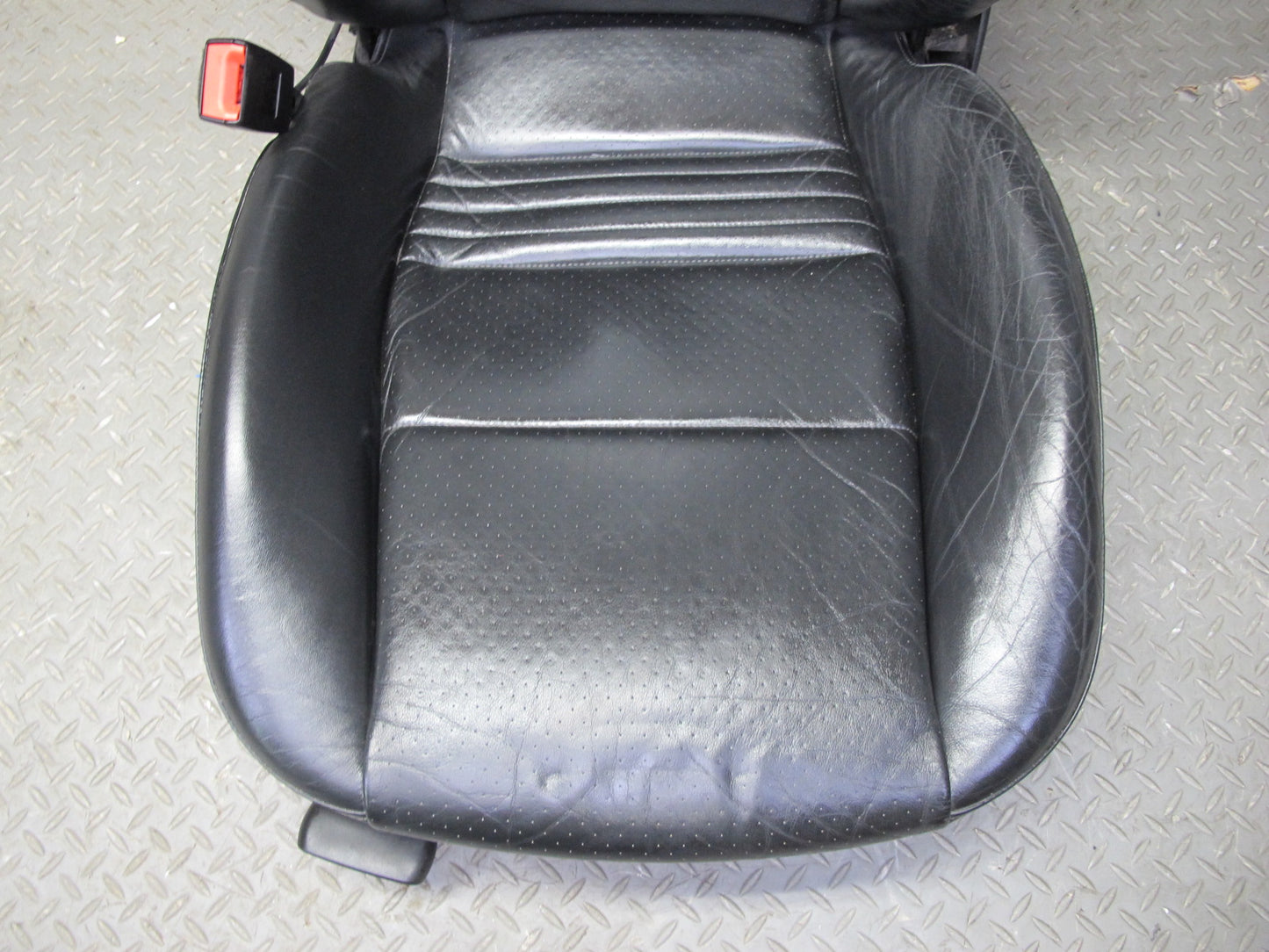 2001-2004 Porsche Boxster 986 Front Left & Right Sport Leather Seat Black Set