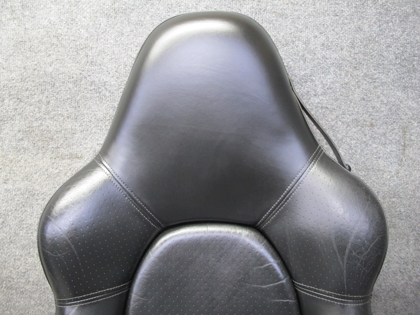 2001-2004 Porsche Boxster 986 Front Left & Right Sport Leather Seat Black Set