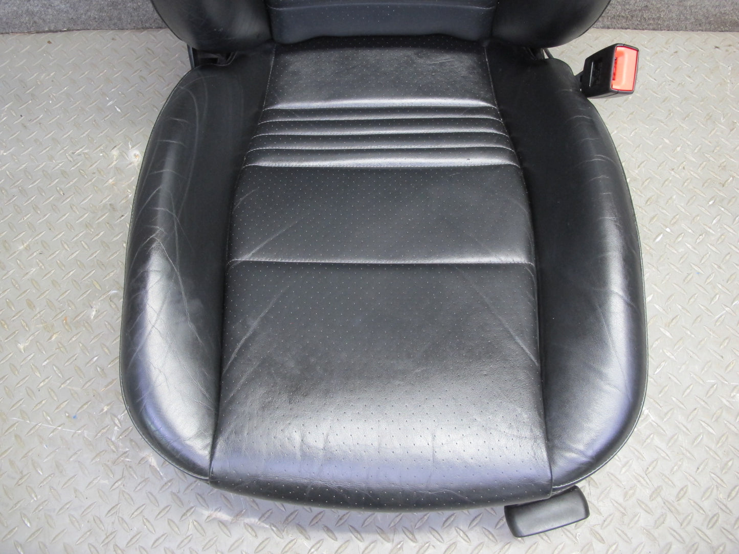 2001-2004 Porsche Boxster 986 Front Left & Right Sport Leather Seat Black Set
