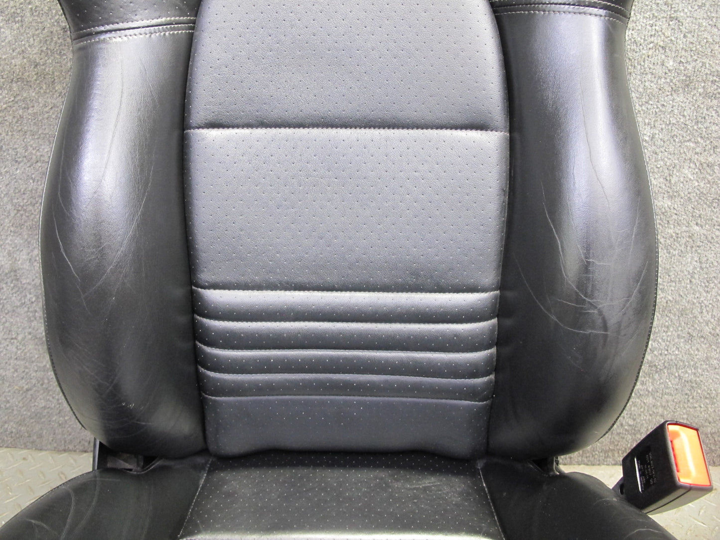 2001-2004 Porsche Boxster 986 Front Left & Right Sport Leather Seat Black Set