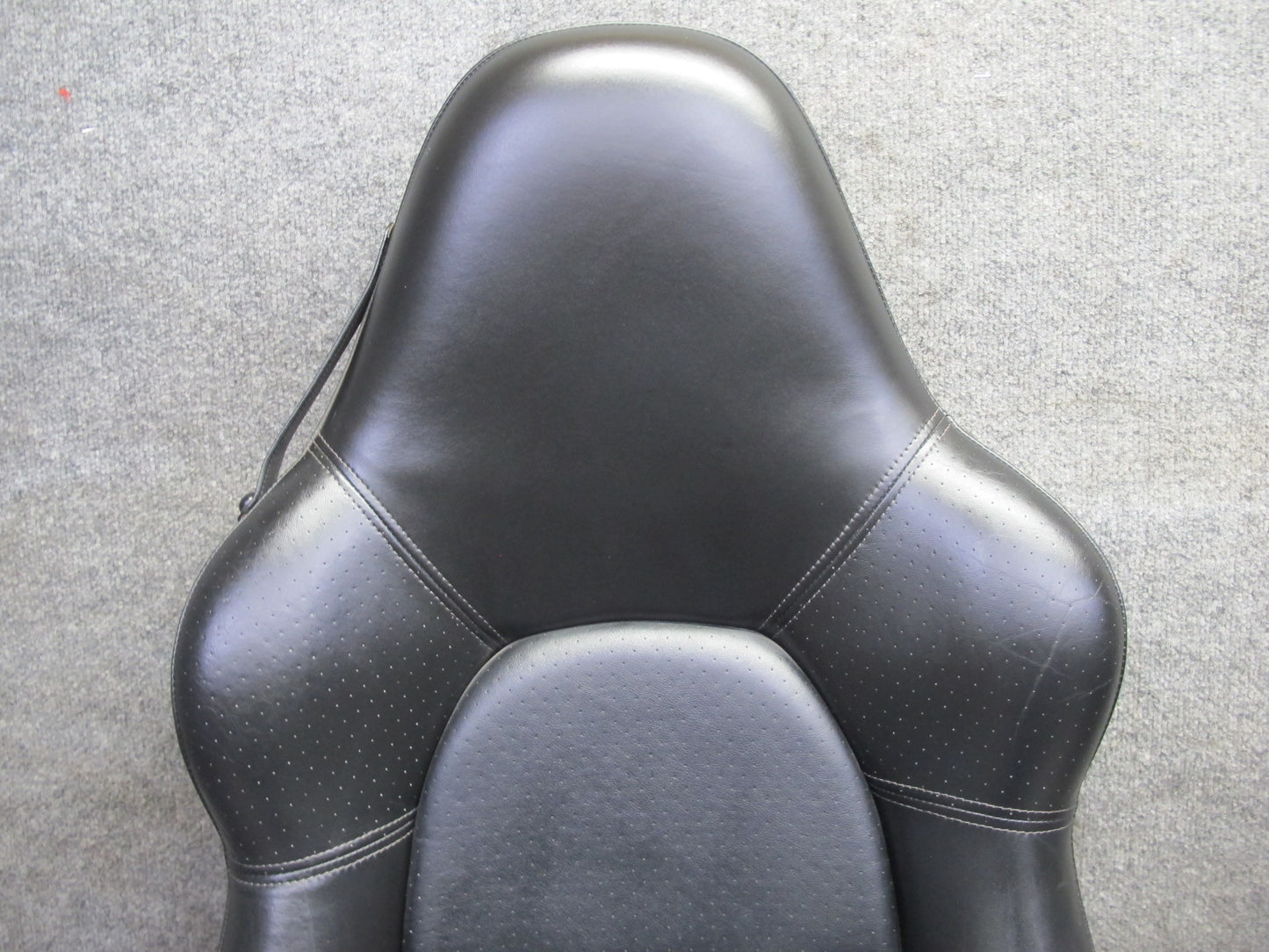 2001-2004 Porsche Boxster 986 Front Left & Right Sport Leather Seat Black Set