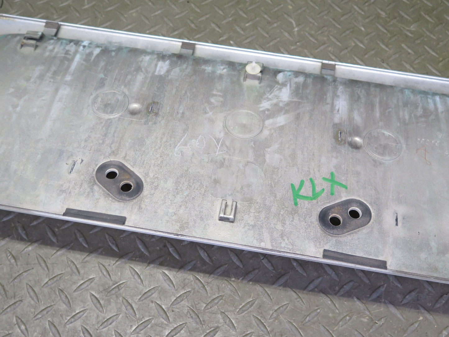 2003-2007 Lexus UZJ100L LX470 Rear Trunk Lid License Plate Molding Panel