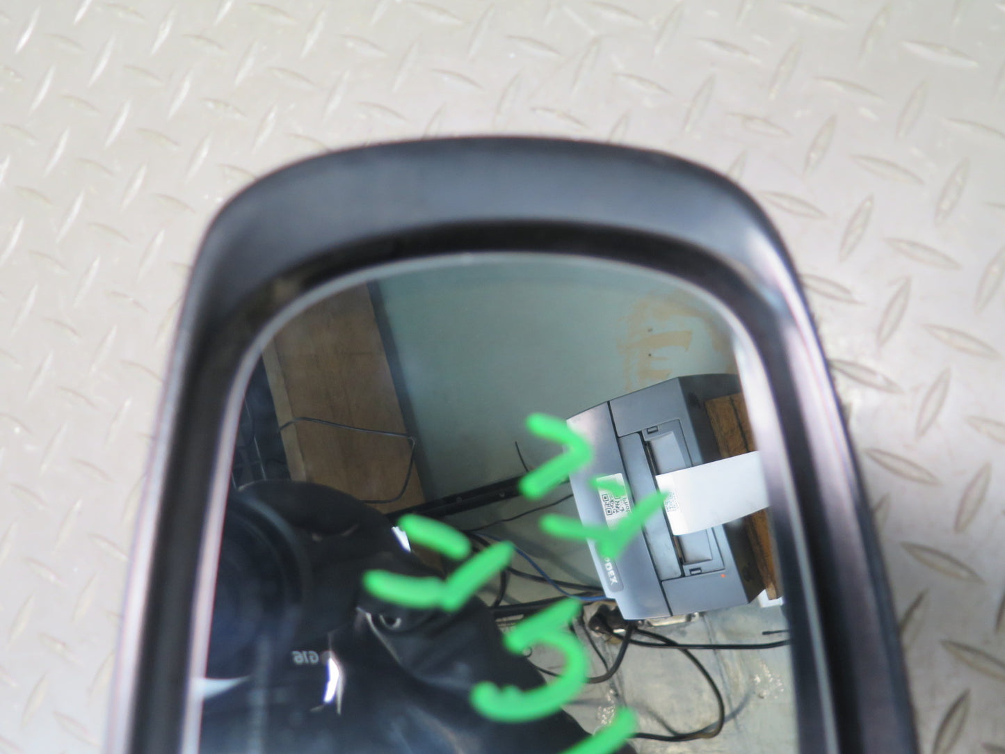 2014-2017 Maserati Ghibli M157 Front Left Door Exterior Side View Mirror Black