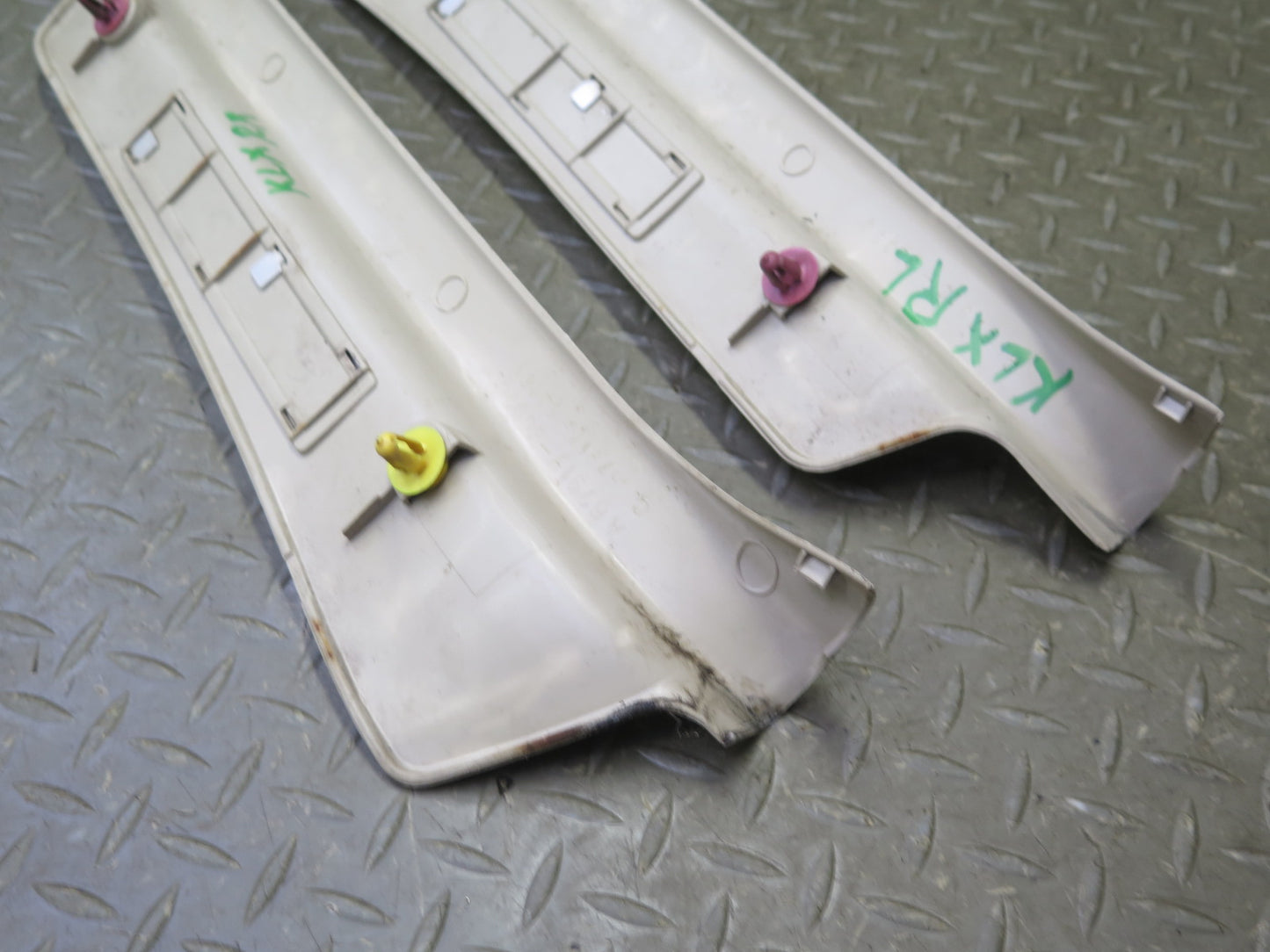 2003-2007 Lexus UZJ100L LX470 Front & Rear Door Scuff Sill Plate Trim Set of 4
