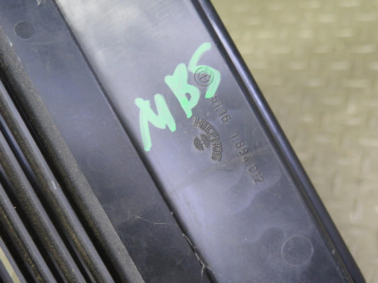 83-87 BMW E24 633CSI Dash Center Console Shifter Trim w Switch Black OEM