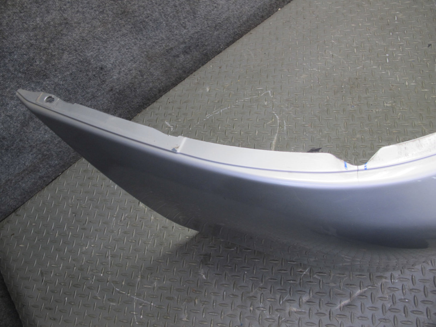 1997-2002 Porsche Boxster 986 Rear Bumper Cover Panel Silver 98650541101