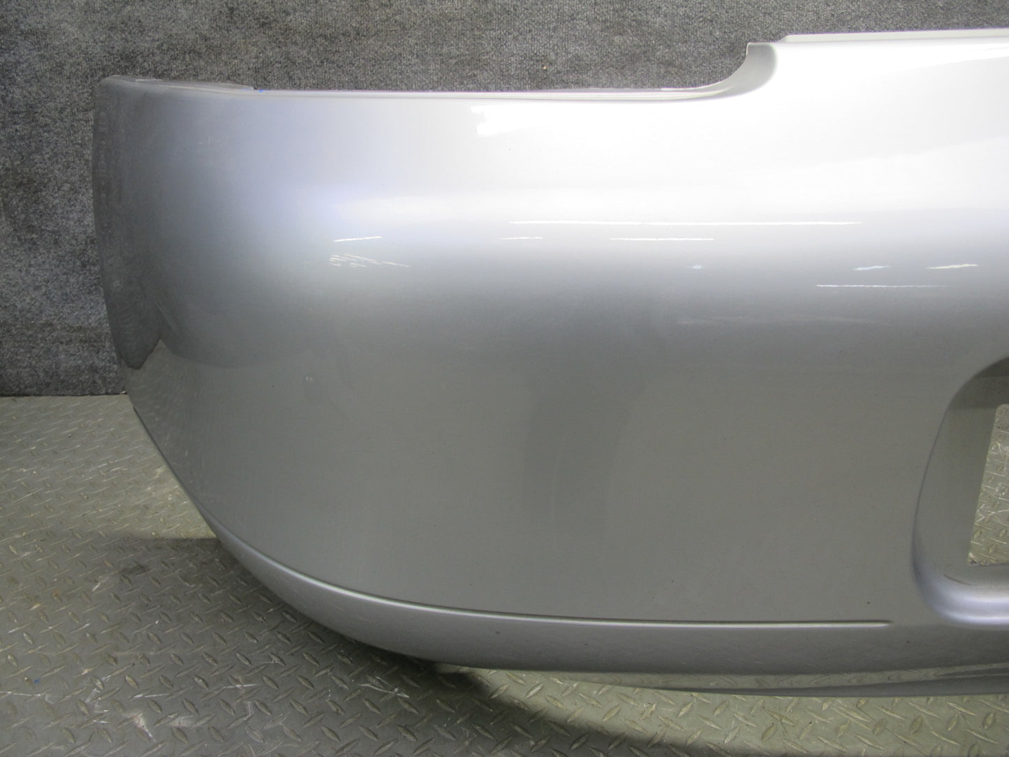 1997-2002 Porsche Boxster 986 Rear Bumper Cover Panel Silver 98650541101