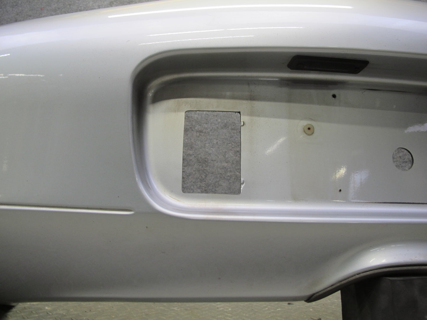 1997-2002 Porsche Boxster 986 Rear Bumper Cover Panel Silver 98650541101