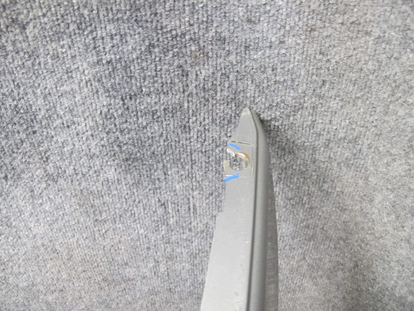 1997-2002 Porsche Boxster 986 Rear Bumper Cover Panel Silver 98650541101