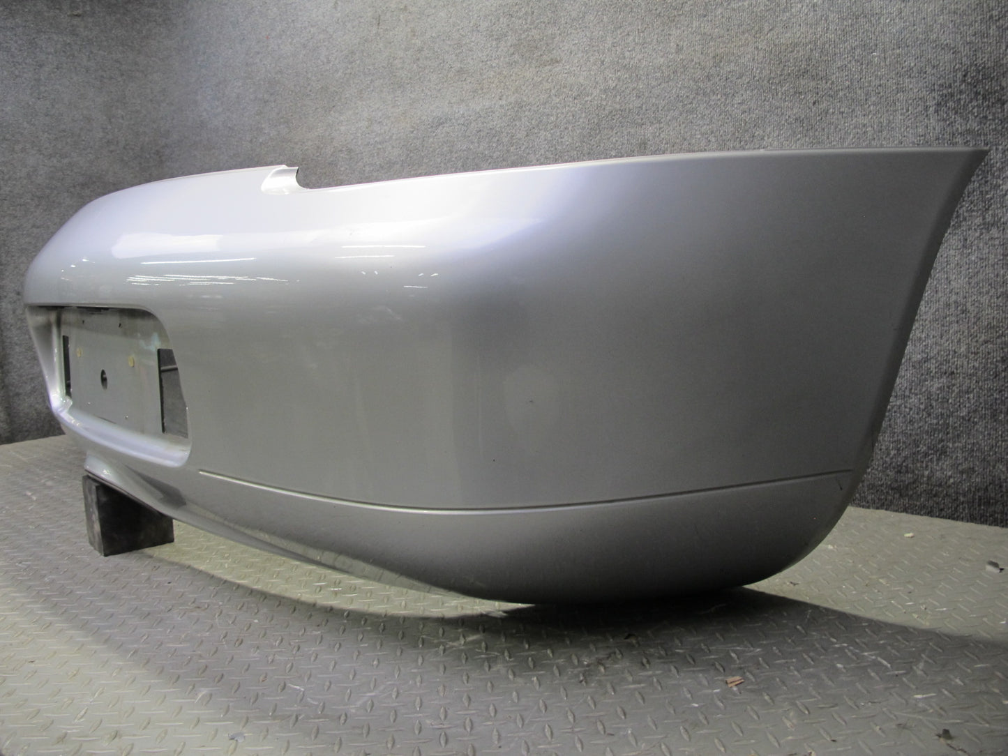 1997-2002 Porsche Boxster 986 Rear Bumper Cover Panel Silver 98650541101