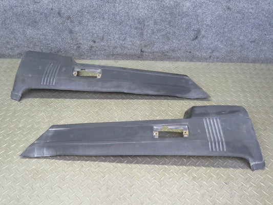 78-87 BMW E24 633CSi Set of 2 Rear Bumper Left & Right Side Trim Cover Panel OEM