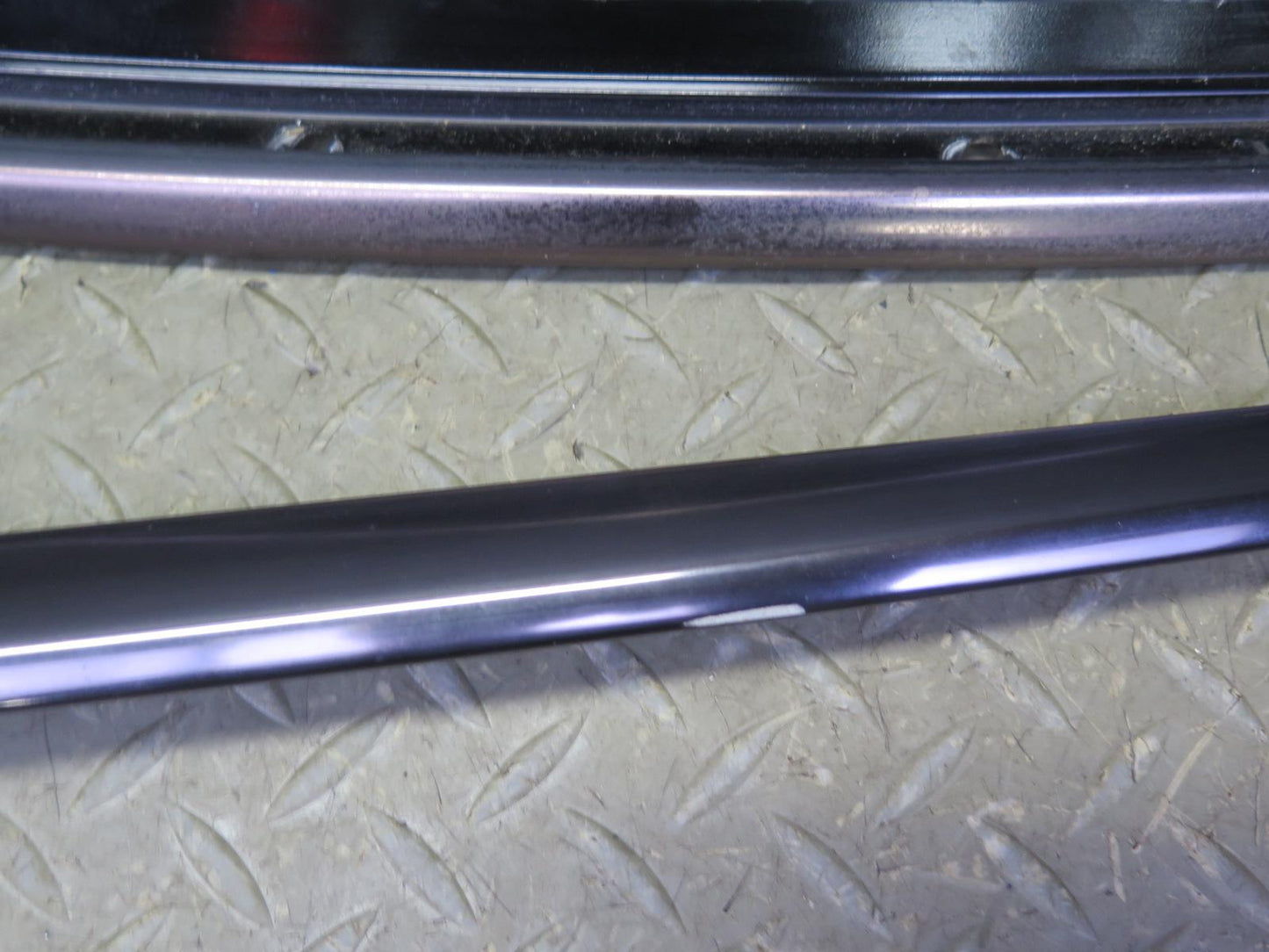 94-02 Mercedes R129 Left Door Window Roof Hard TOP Chrome Trim Molding Set OEM