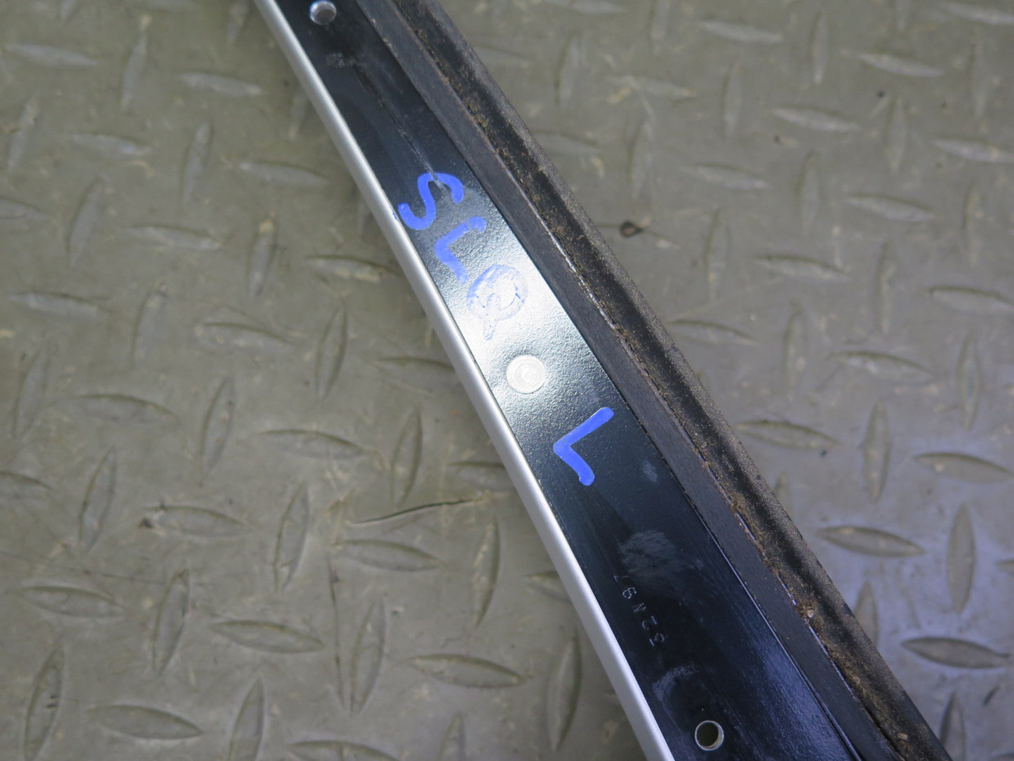 94-02 Mercedes R129 Left Door Window Roof Hard TOP Chrome Trim Molding Set OEM