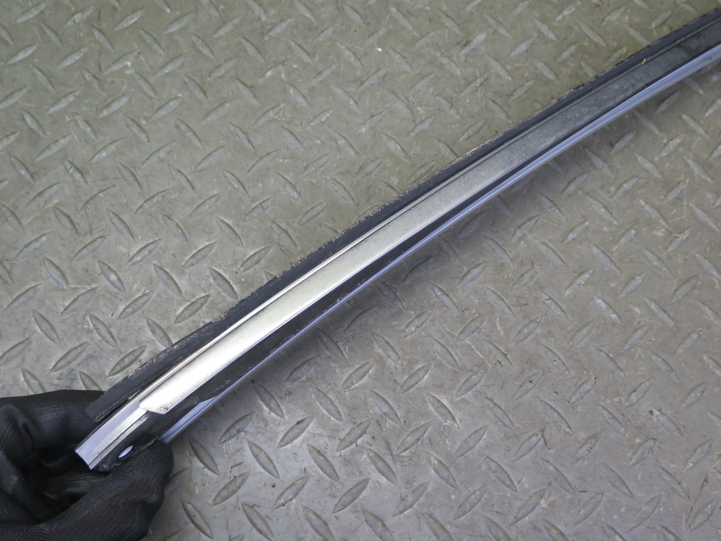 94-02 Mercedes R129 Left Door Window Roof Hard TOP Chrome Trim Molding Set OEM