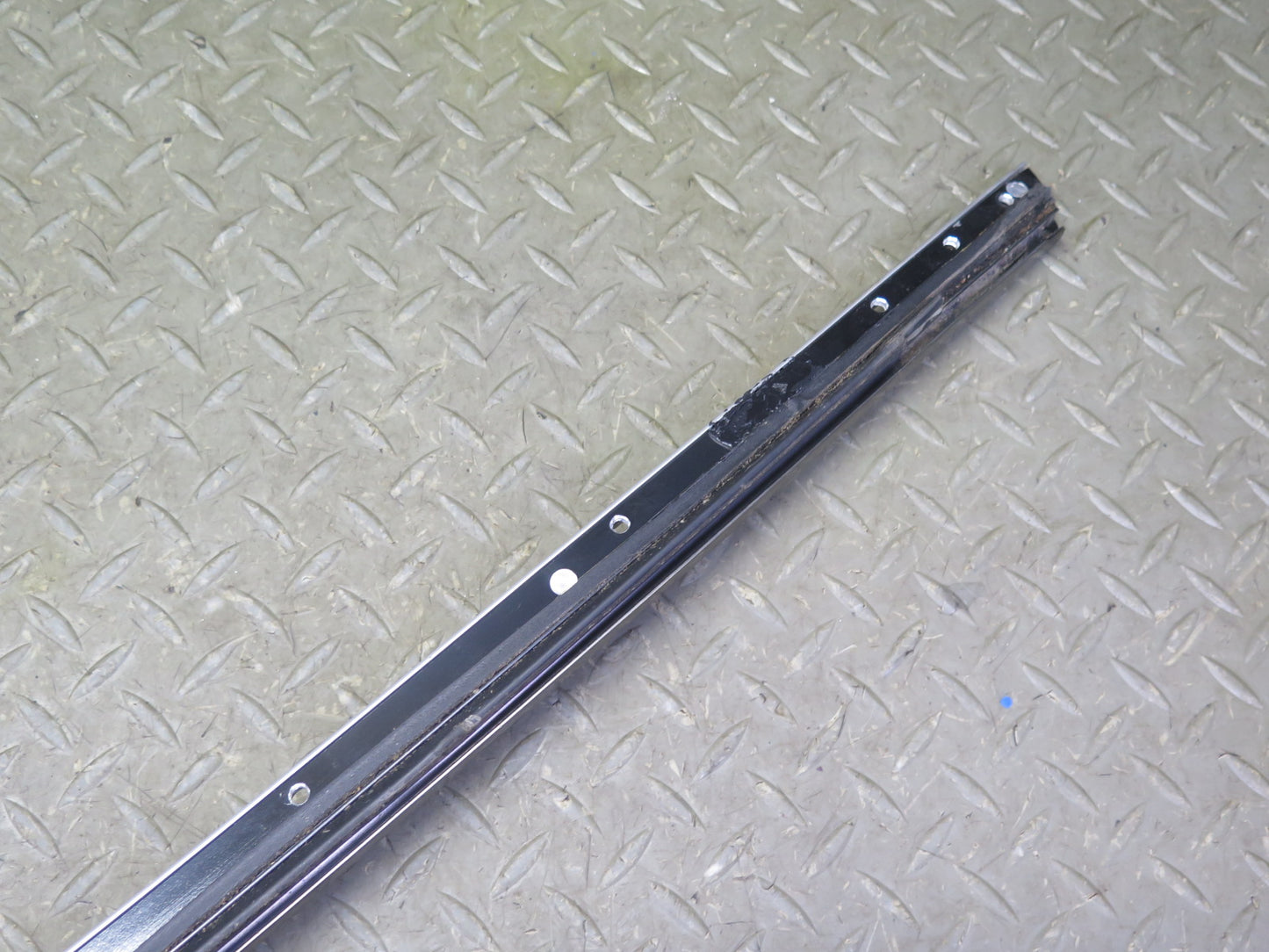 94-02 Mercedes R129 Left Door Window Roof Hard TOP Chrome Trim Molding Set OEM