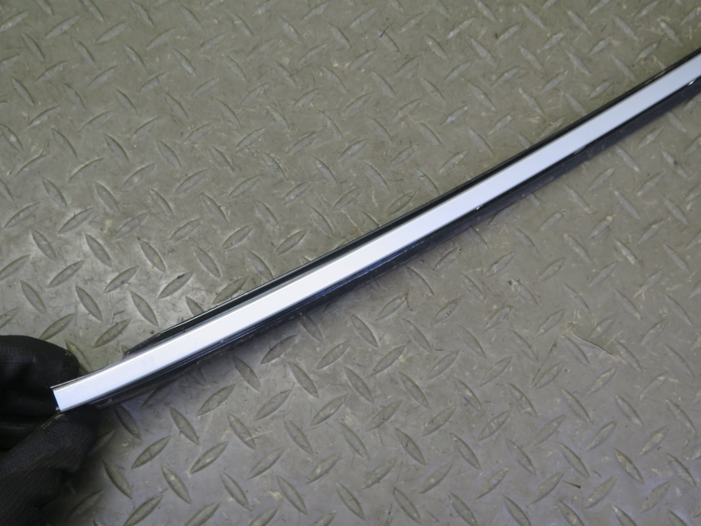 94-02 Mercedes R129 Left Door Window Roof Hard TOP Chrome Trim Molding Set OEM