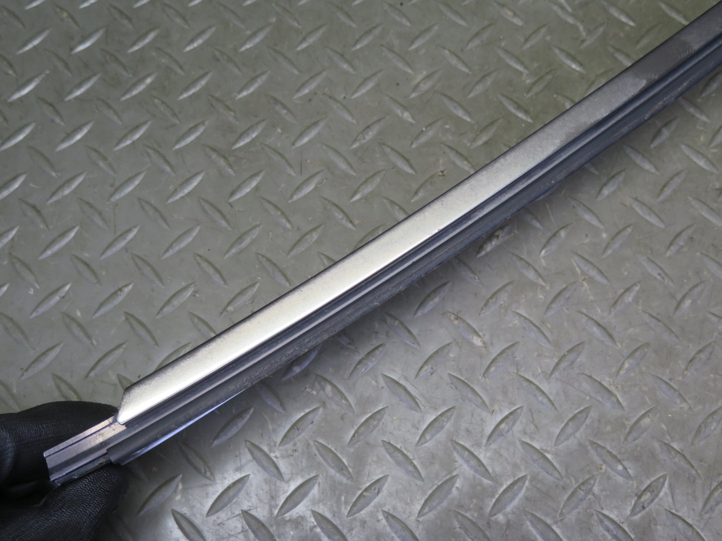 94-02 Mercedes R129 Right Door Window Roof Hard TOP Chrome Trim Molding Set OEM