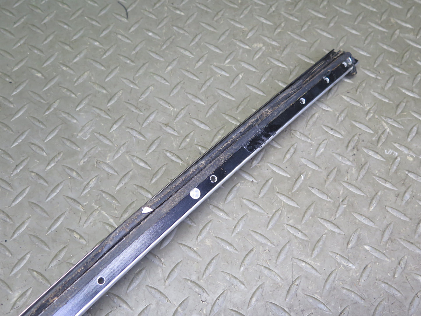 94-02 Mercedes R129 Right Door Window Roof Hard TOP Chrome Trim Molding Set OEM
