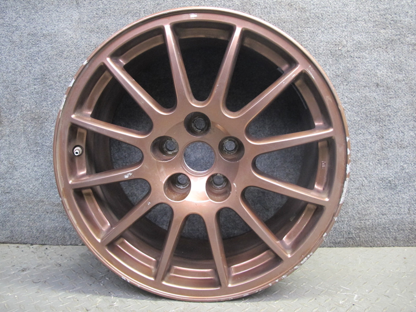 08-15 Mitsubishi Lancer Evolution Set of 4 Enkei R18" Wheel Rim 18X8.5J ET38 OEM