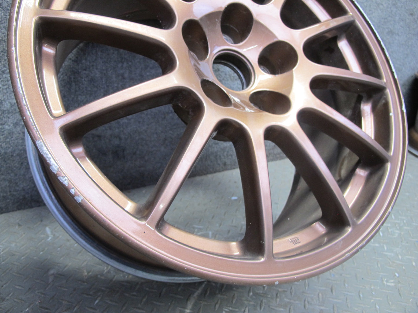 08-15 Mitsubishi Lancer Evolution Set of 4 Enkei R18" Wheel Rim 18X8.5J ET38 OEM