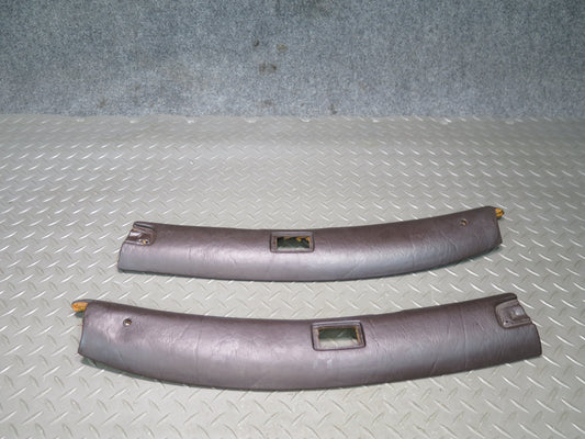 73-85 Mercedes R107 Convertible Set of 2 Headliner Trim Cover Panel Brazil OEM