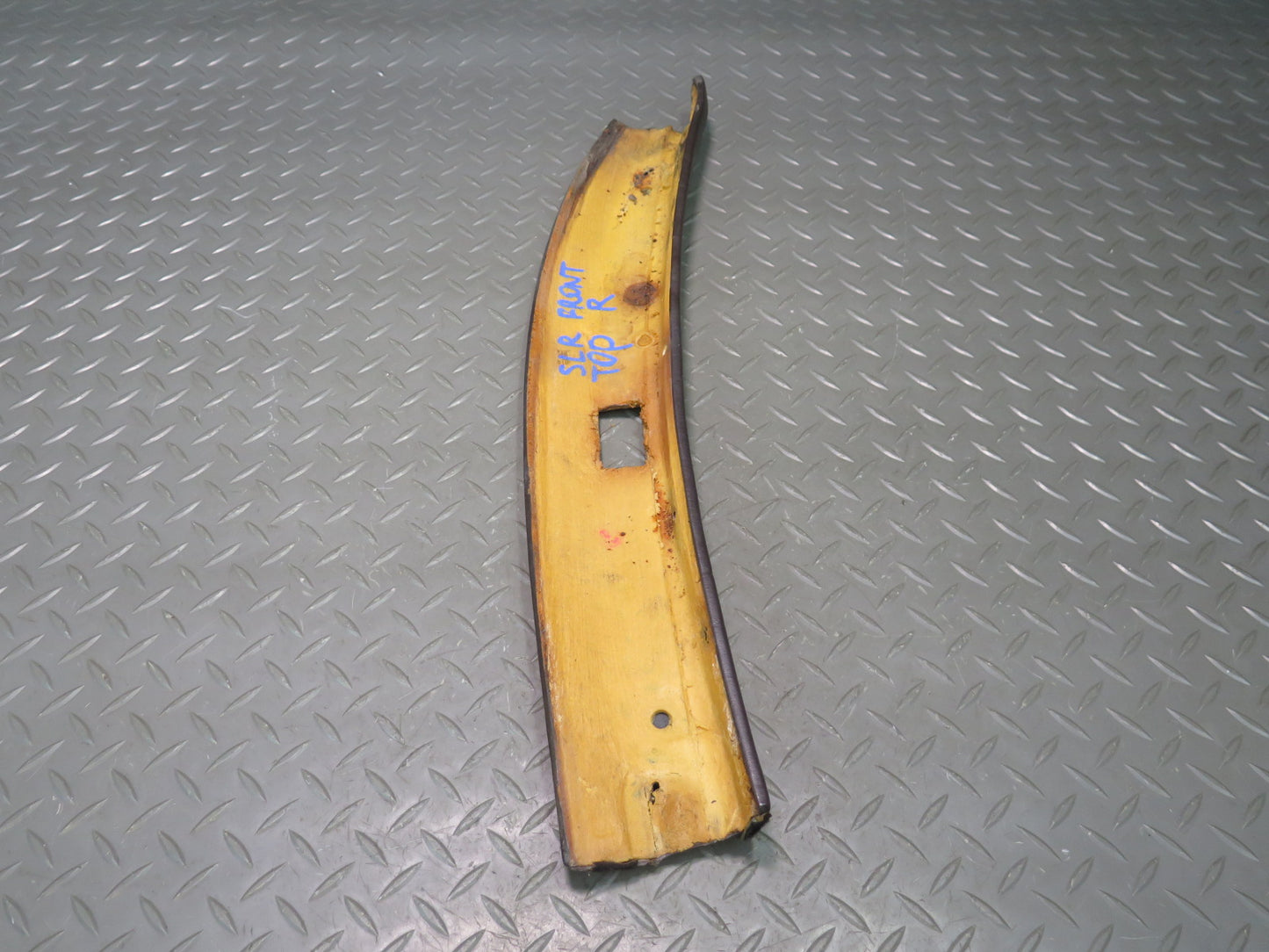 73-85 Mercedes R107 Convertible Set of 2 Headliner Trim Cover Panel Brazil OEM