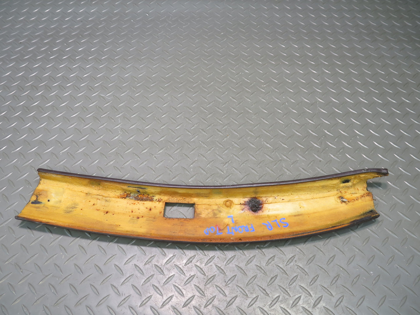 73-85 Mercedes R107 Convertible Set of 2 Headliner Trim Cover Panel Brazil OEM