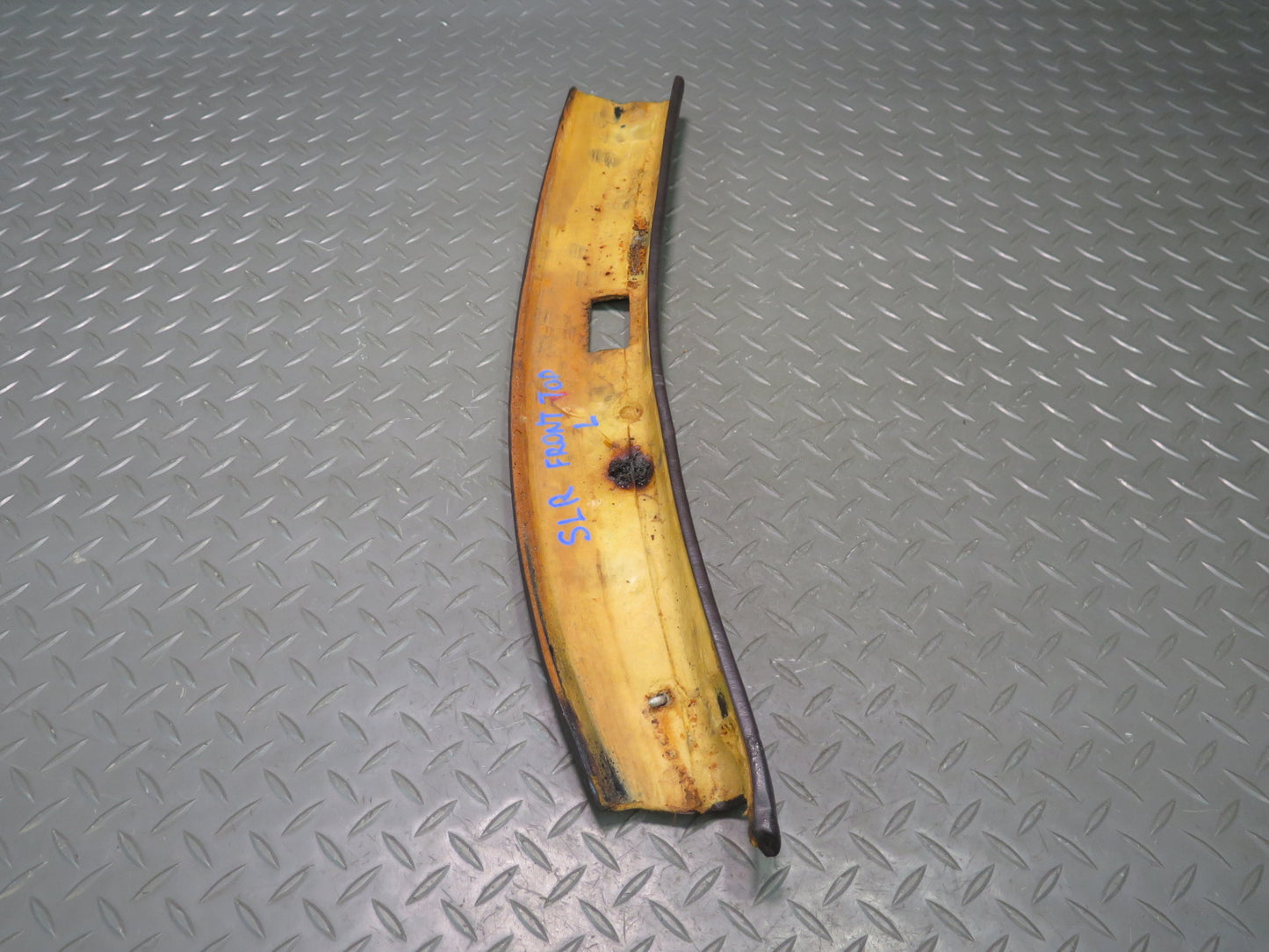 73-85 Mercedes R107 Convertible Set of 2 Headliner Trim Cover Panel Brazil OEM