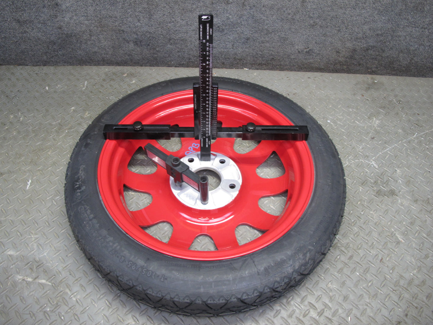 97-04 Porsche Boxster 986 Emergency Spare Tire Wheel 17x3.5 ET19 Conti 105/95