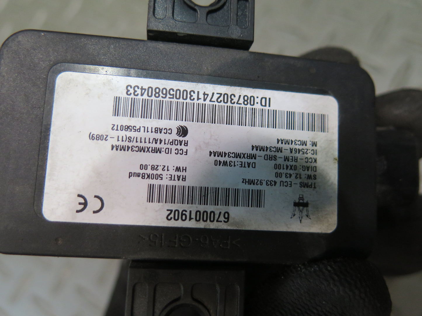 2014-2017 Maserati Ghibli M157 Tire Pressure Monitoring TPMS Control Module