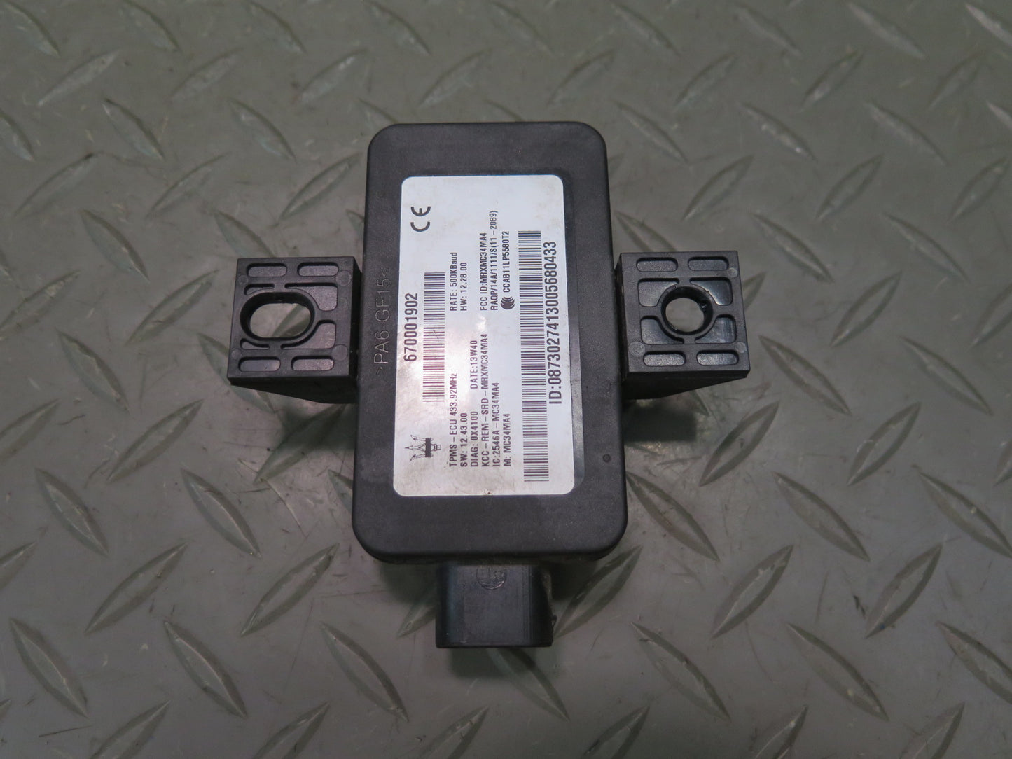 2014-2017 Maserati Ghibli M157 Tire Pressure Monitoring TPMS Control Module