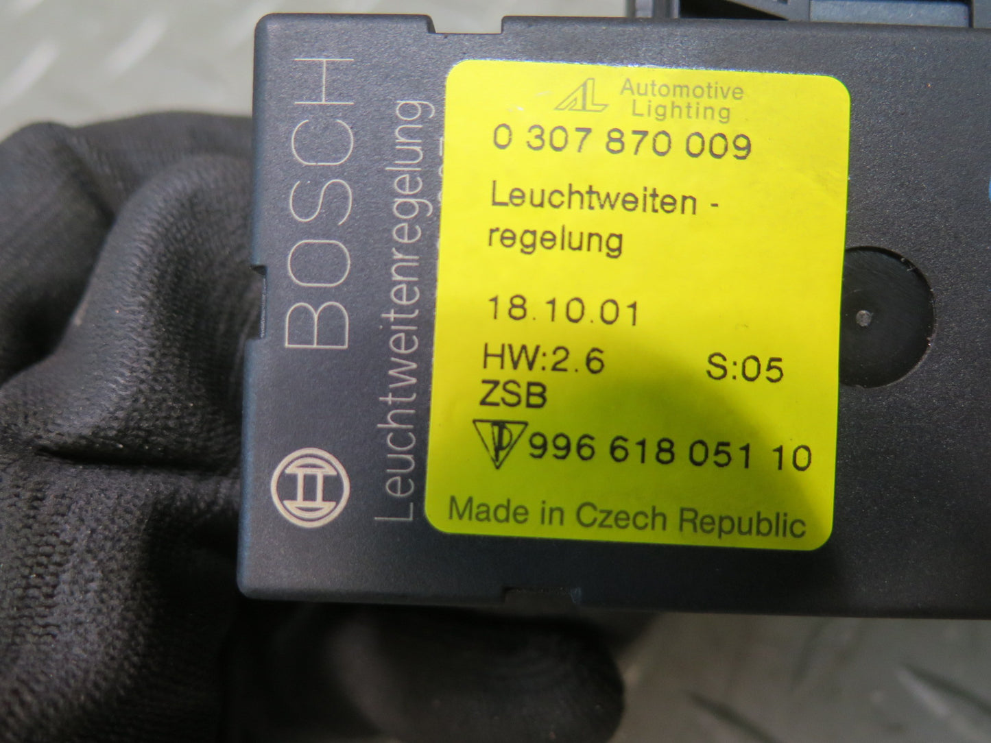 1997-2004 Porsche Boxster 986 Headlight Level Control Module Unit 99661805110