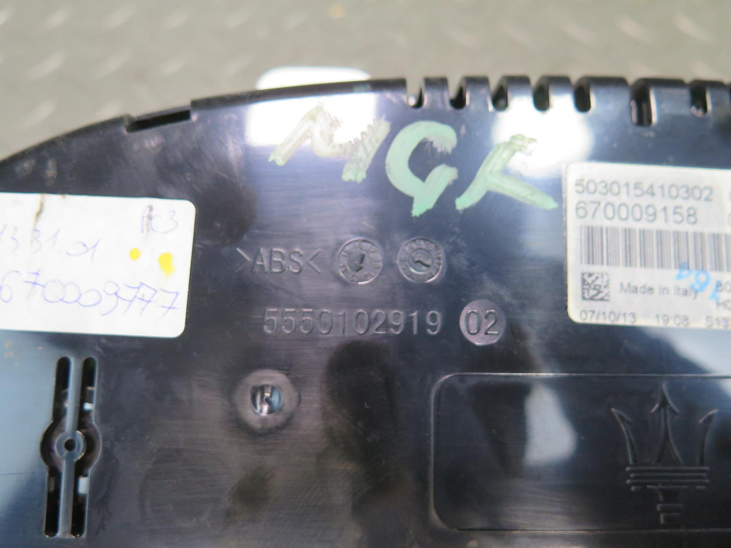 2014 Maserati Ghibli M157 SQ4 Engine ECU Speedo BCM Steering Module Lock KEY Set