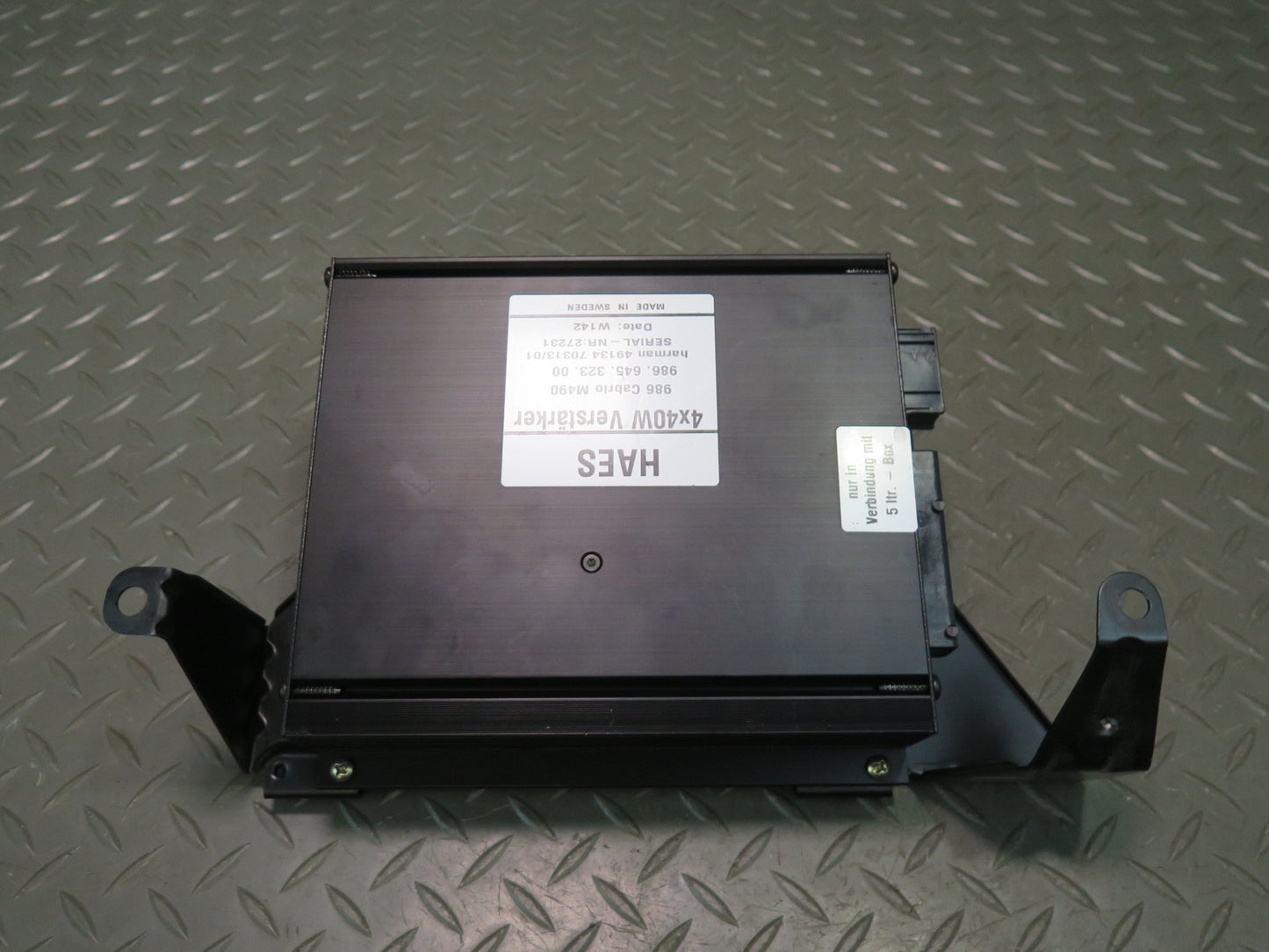 2001-2002 Porsche Boxster 986 Junction Fuse Relay Box Module Unit