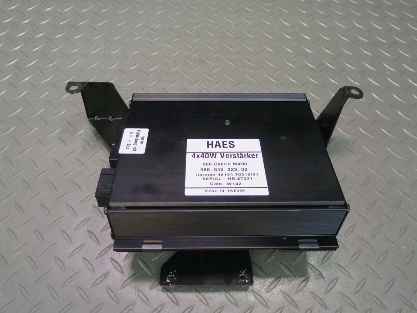 2001-2002 Porsche Boxster 986 Junction Fuse Relay Box Module Unit
