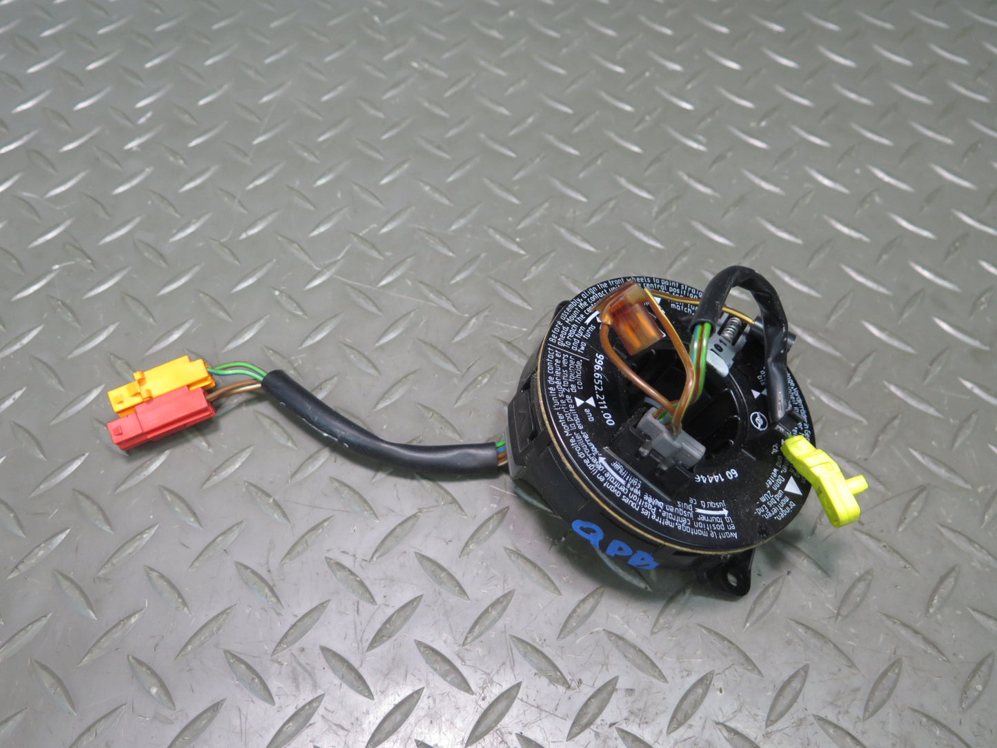 98-04 PORSCHE BOXSTER 986 STEERING COLUMN SWITCH CLOCK SPRING OEM