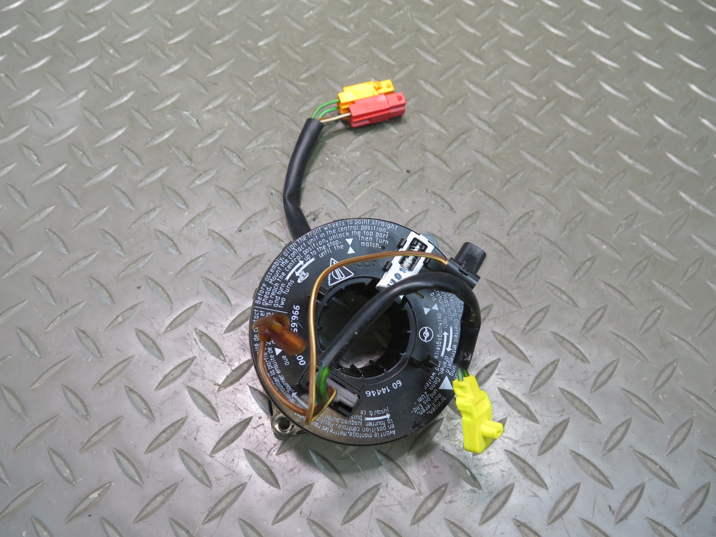 98-04 PORSCHE BOXSTER 986 STEERING COLUMN SWITCH CLOCK SPRING OEM