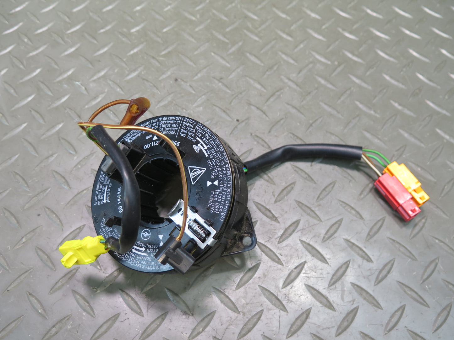 98-04 PORSCHE BOXSTER 986 STEERING COLUMN SWITCH CLOCK SPRING OEM