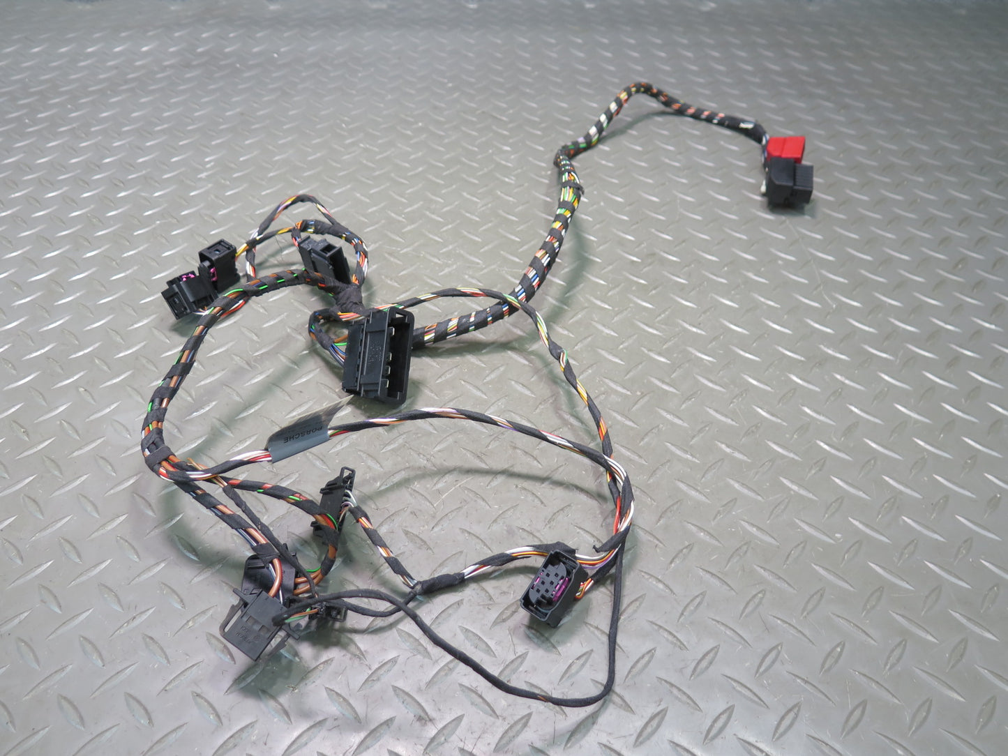 2001-2004 Porsche Boxster 986 A/C Heater Hvac Actuator Motor Wiring Harness Set