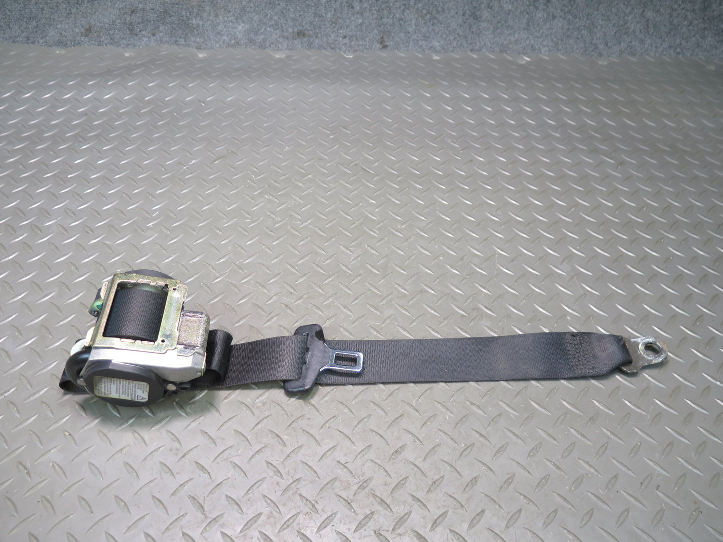 02-05 PORSCHE 911 CARRERA 996 CONVERTIBLE FRONT RIGHT & LEFT SIDE SEATBELT RETRACTOR SET OEM
