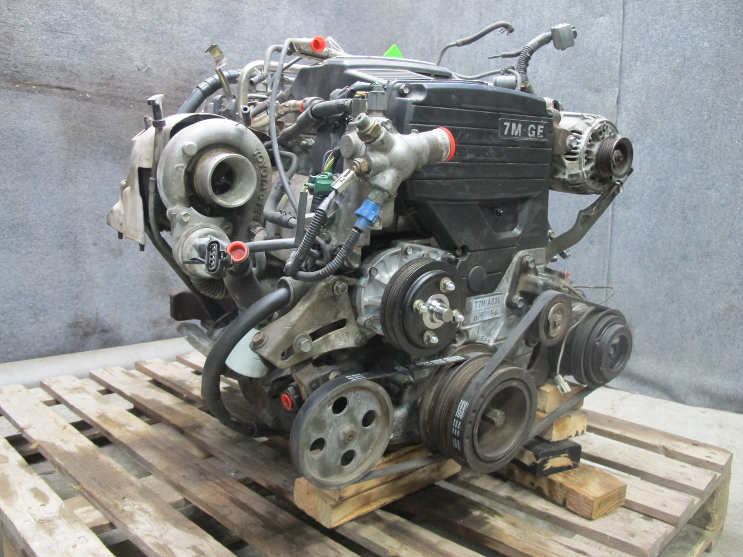 89-90 Toyota Supra MK3 MA70L 7MGTE 3.0L Turbo Complete Engine Motor 60K Video