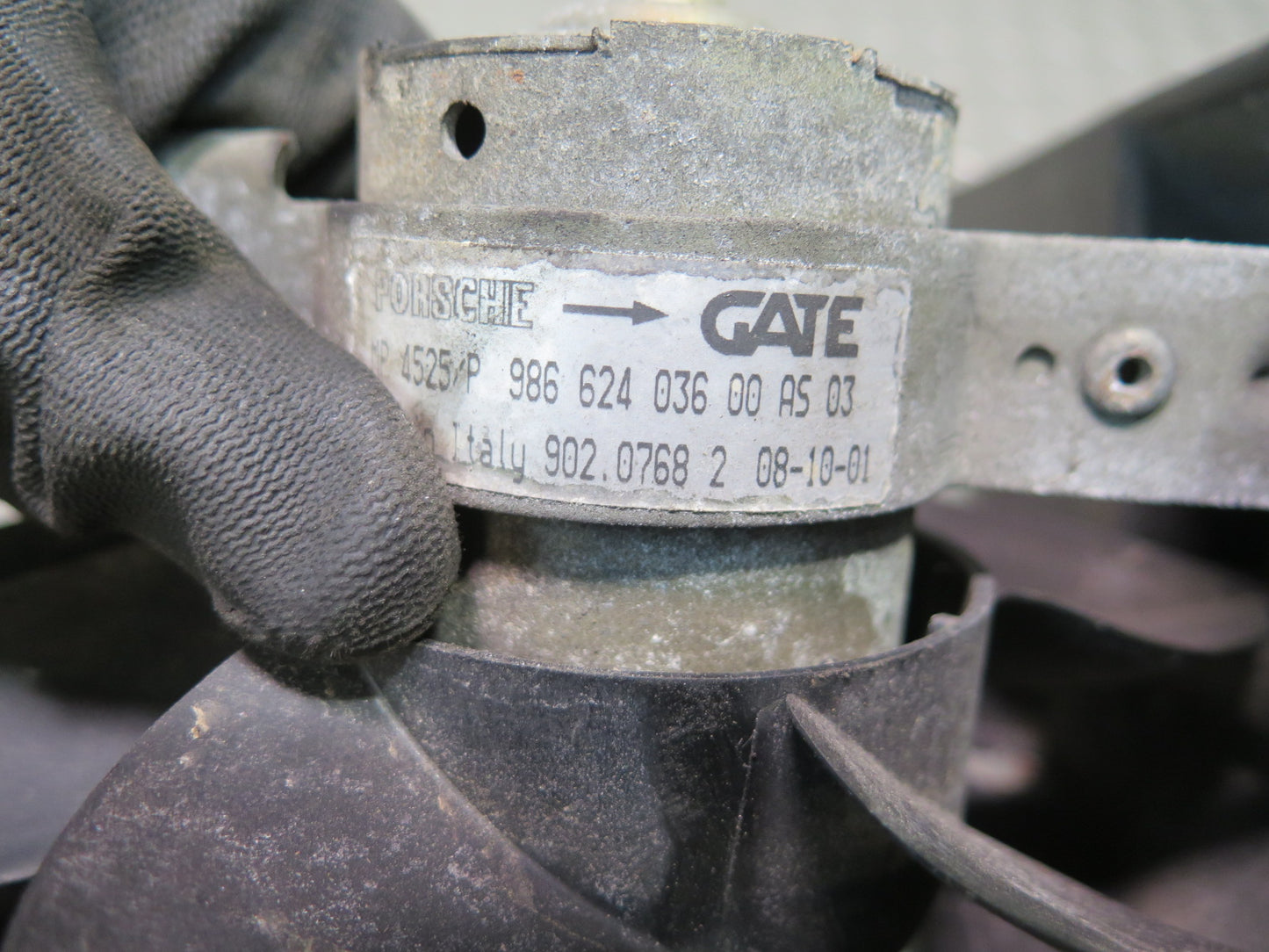 1997-2004 Porsche Boxster 986 Engine Cooling Fan Motor 98662403600