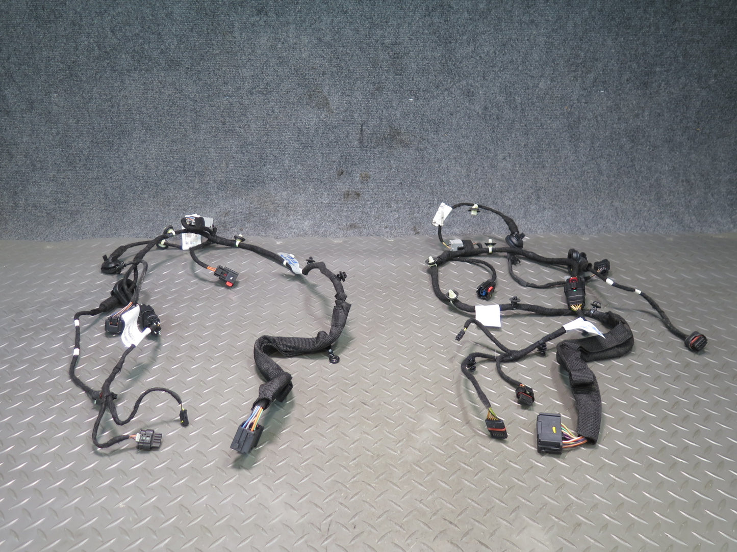 18-23 Jeep Wrangler JL Set of 2 Front Left & Right Door Wire Wiring Harness OEM