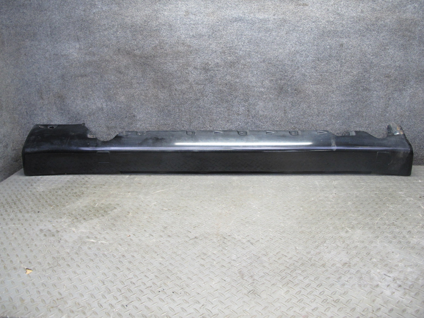 96-02 Mercedes R129 Sl-class Set of 2 Side Skirt Rocker Panel Molding Black OEM