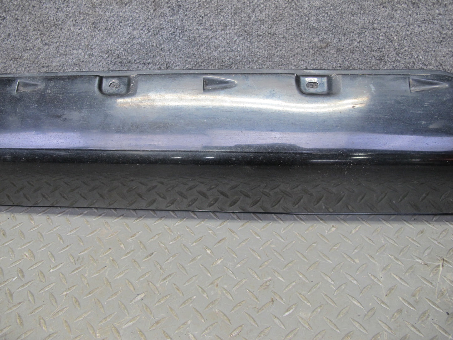 96-02 Mercedes R129 Sl-class Set of 2 Side Skirt Rocker Panel Molding Black OEM