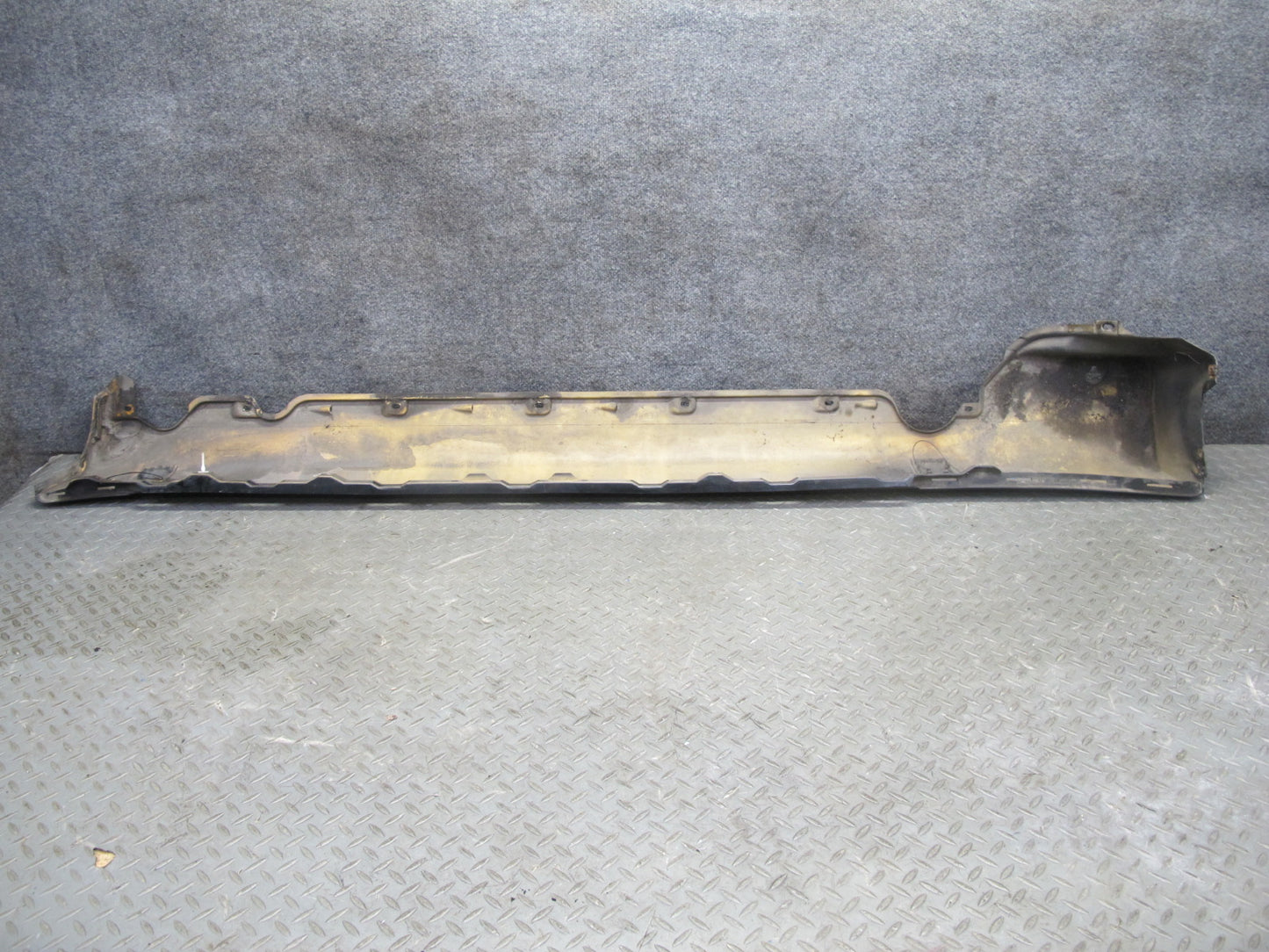 96-02 Mercedes R129 Sl-class Set of 2 Side Skirt Rocker Panel Molding Black OEM