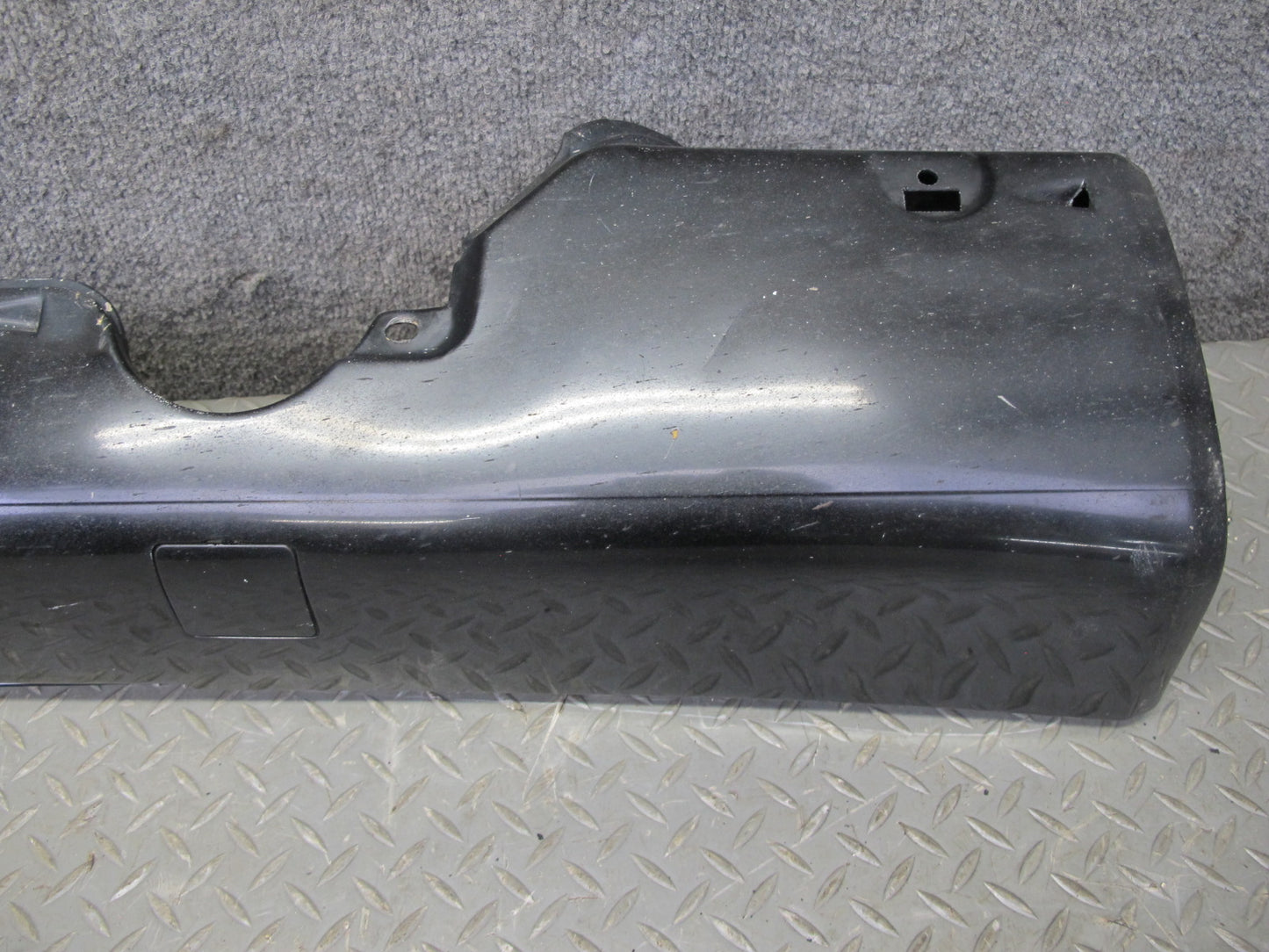 96-02 Mercedes R129 Sl-class Set of 2 Side Skirt Rocker Panel Molding Black OEM