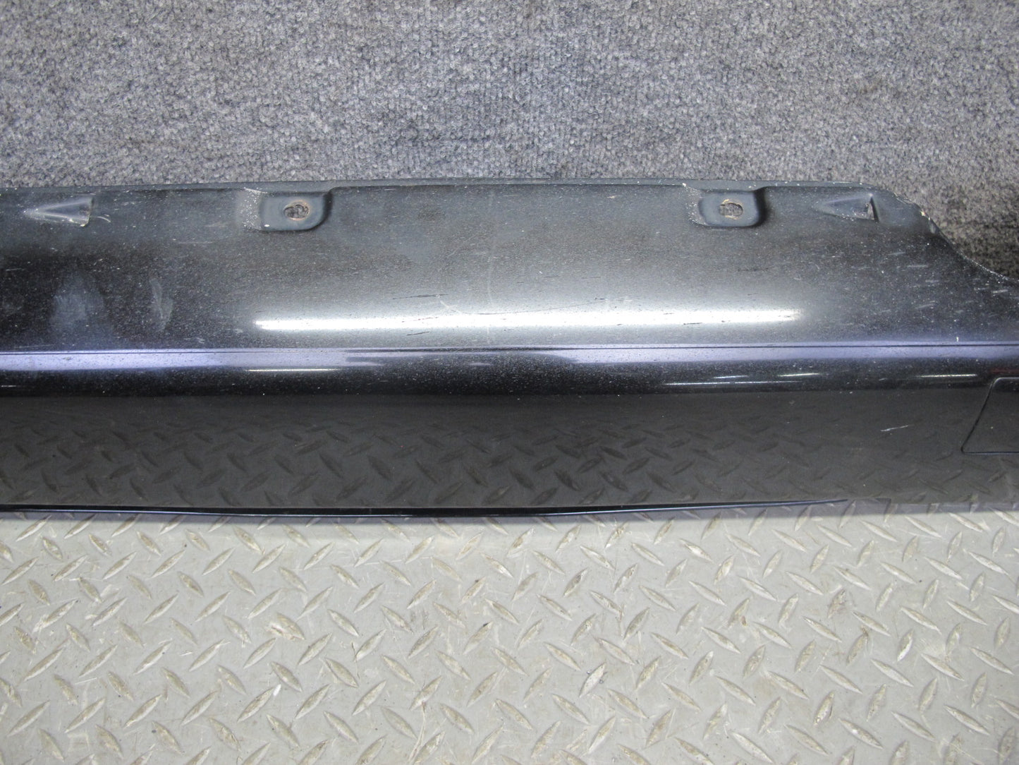 96-02 Mercedes R129 Sl-class Set of 2 Side Skirt Rocker Panel Molding Black OEM