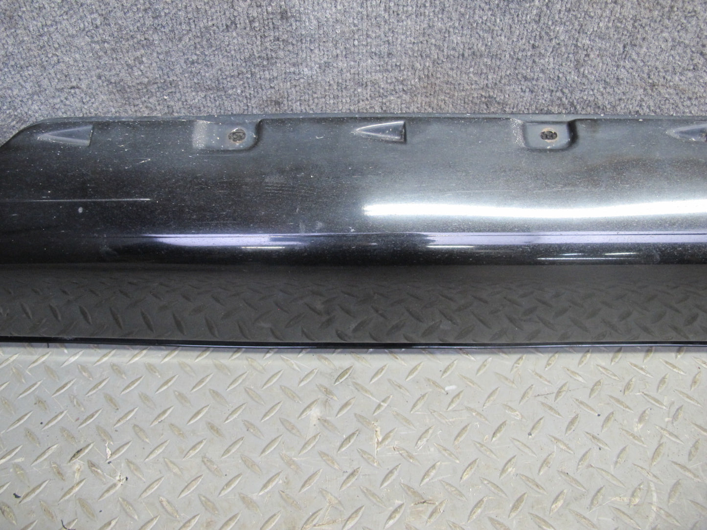 96-02 Mercedes R129 Sl-class Set of 2 Side Skirt Rocker Panel Molding Black OEM